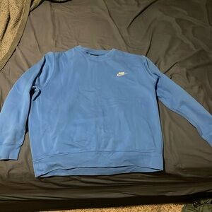 Size L blue Nike sweater